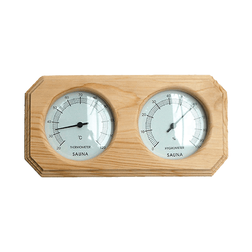 Wooden Thermo Hygrometer (13050)